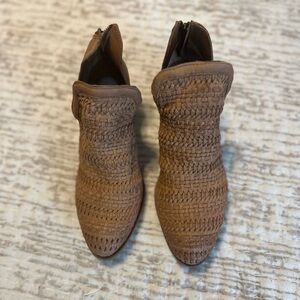 Leather Woven Boots 8